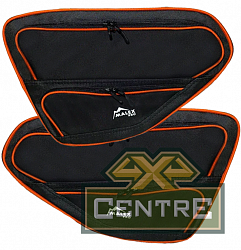 Комплект органайзеров для окон багажника Oting Paladin черные с оранжевой окантовкой