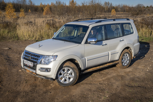 Пороги РИФ силовые Mitsubishi Pajero IV