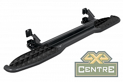 Пороги РИФ силовые Toyota Land Cruiser Prado 150 (чёрные)