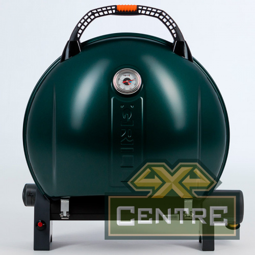 Гриль газовый O-GRILL 900МT bicolor черный-зеленый (в комплекте адаптер тип А)
