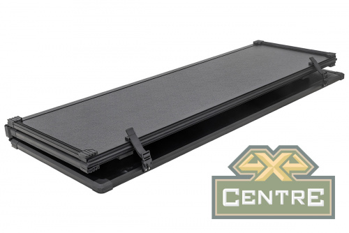 Крышка кузова Dodge Ram 2019, трёхсекционная, алюминиевая, черная (5,8 ft)