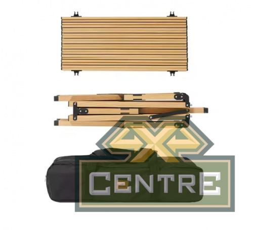 Стол туристический Naturehike складной, 86х60х44 см, с Х-образными ножками, бежевый