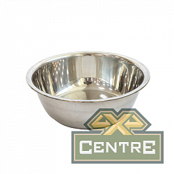 Миска "СЛЕДОПЫТ" нержавеющая сталь, высокие края, d 39 см, h 13,5 см, 9,2 л