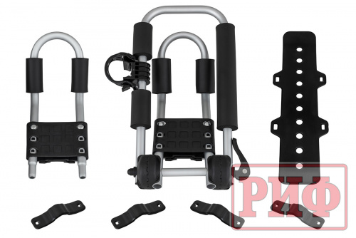 Крепление для каноэ (сапборда) на багажные поперечины