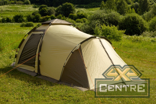 Палатка-автомат кемпинговая Maverick Family Comfort (бежевый / коричневый)