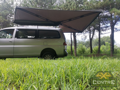 Маркиза автомобильная РИФ безопорная, веерная 2,3х2 м (левая)