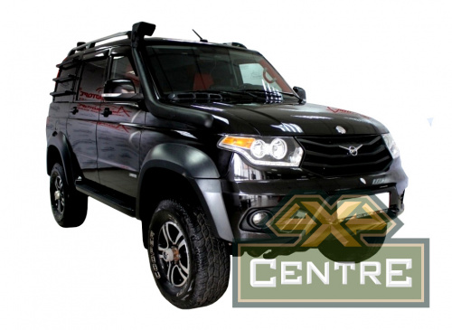 Расширители арок УАЗ Патриот 2015+ шагрень (+30 мм к штатным) Уценка (2 бака)