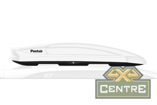 Бокс автомобильный на крышу Pentair COBRA 420L белый глянец, двусторонний