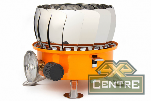 Плита газовая мини в сумке с ветрозащитой TOURIST TULPAN-S