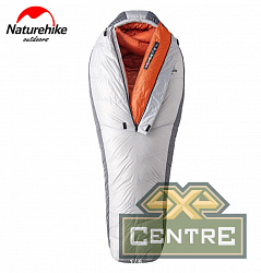 Мешок спальный Naturehike Arctic-17, 200х75 см, (правый) (ТК: -17C), серебристый