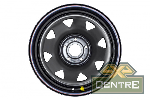 Диск усиленный JEEP стальной черный 5х127 8xR18 d71.6 ET+30 (треуг. мелкий)