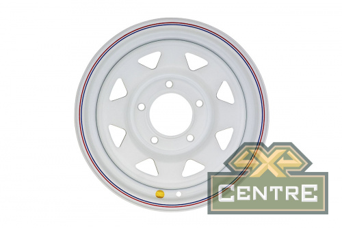 Диск усиленный ВАЗ НИВА стальной белый 5x139,7 7xR15 d98,5 ET+25 (треуг.)