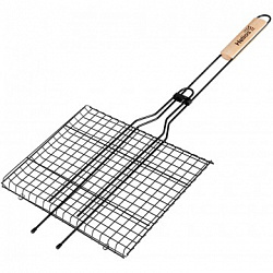 Решетка HELIOS для барбекю средняя 65х35х26 см с антипригарным покрытием