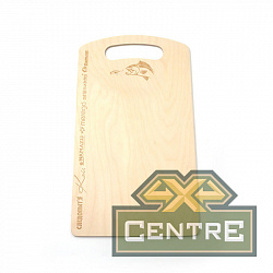 Доска разделочная СЛЕДОПЫТ деревянная 210х6х370 мм