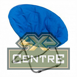 Кресло PREMIER, круглое, синее, 60х80х60 см, до 100 кг. (уценка)