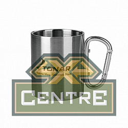 Термокружка ТОНАР 300ML ручка-карабин