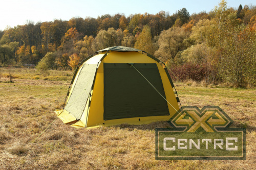 Шатёр автомат Maverick Fortuna 300 (хаки/желто-горчичный)