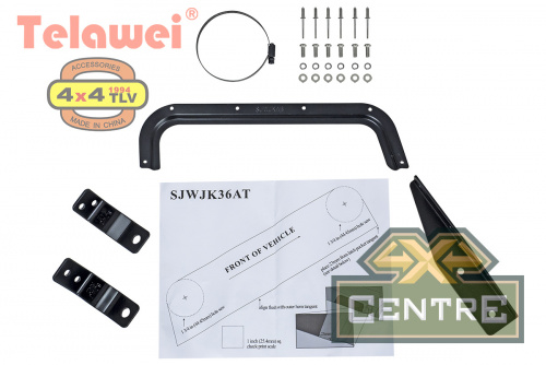 Шноркель Telawei для Jeep JK Wrangler 2007+ 2.8TD, 3.8V6, 3.6V6