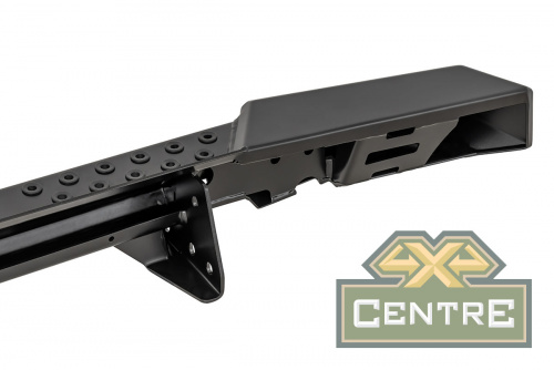 Бампер РИФ силовой задний УАЗ Буханка с фонарями, калиткой, возможностью установки фаркопа, стандарт