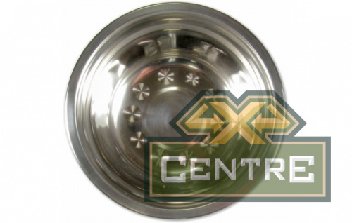 Миска "СЛЕДОПЫТ" нержавеющая сталь, d - 19 см, h - 4,9 см, 900 мл