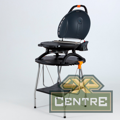 Гриль газовый O-GRILL 900МT bicolor черный-зеленый (в комплекте адаптер тип А)