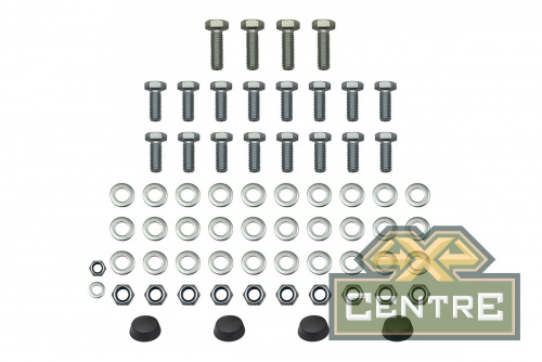 Бампер РИФ силовой задний УАЗ Буханка с фонарями, калиткой, без фаркопа, лифт 65 мм