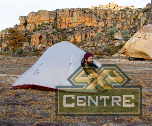 Палатка Naturehike Cloud Up Si 1-местная, алюминиевый каркас, сверхлегкая, серо-красный