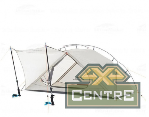 Палатка Naturehike VIK Si, 1-местная, алюминиевый каркас, белая