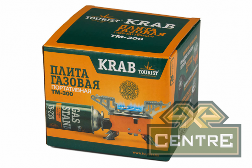 Горелка газовая TOURIST KRAB, под цанговый баллон