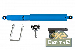 Демпфер РИФ рулевой с кронштейнами УАЗ Патриот, Пикап, Карго до 2019 лифт 30-50 мм