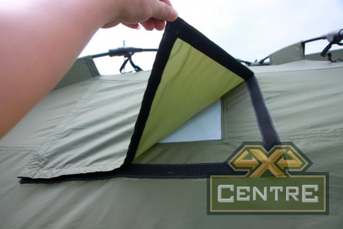 Палатка автомат всесезонная 4 Season Thermal, цвет хаки/желтый