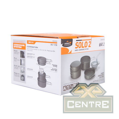Набор туристической посуды Kovea Solo-2 KSK-SOLO2