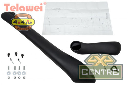 Шноркель Telawei для Toyota Land Cruiser 200 4.5D (1VD-FTV), 4.7 (2UZ-FE)