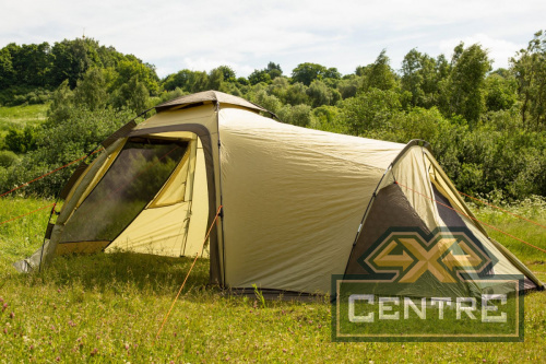 Палатка-автомат кемпинговая Maverick Family Comfort (бежевый / коричневый)