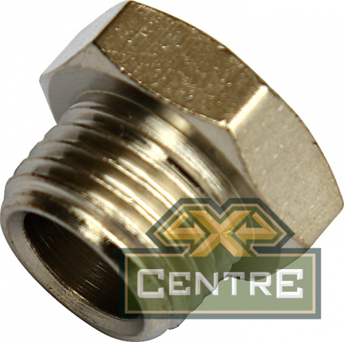 Заглушка с наружной резьбой 1/4	