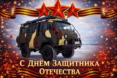 Поздравляем с Днём Защитника Отечества!