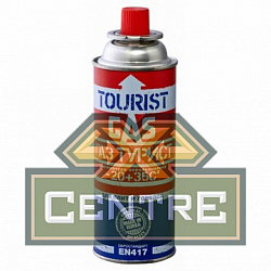 Баллон газовый цанговый TOURIST для портативных приборов 220 г.