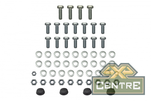 Бампер РИФ силовой задний УАЗ Буханка с фонарями, калиткой, возможностью установки фаркопа, стандарт