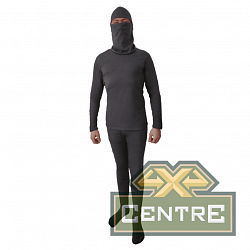 Термобелье комплект Btrace Mild Fleece (Футболка с длинными рукавами + кальсоны), XXL (58-60) Черный