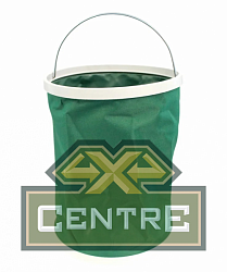 Ведро TOURIST «Дружба» складное 13 л, в чехле, зеленое