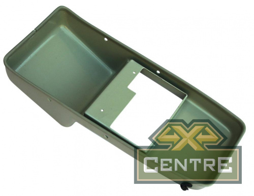 Консоль потолочная для установки р/c Mitsubishi L200/Pajero Sport без выреза под р/c, серая