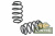 пружины риф задние jeep grand cherokee wk +40 кг усиленные штатные