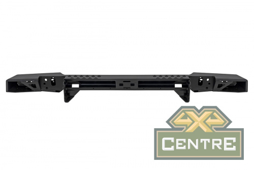 Бампер РИФ силовой задний УАЗ Хантер с фонарями, без квадрата под фаркоп, лифт 65 мм