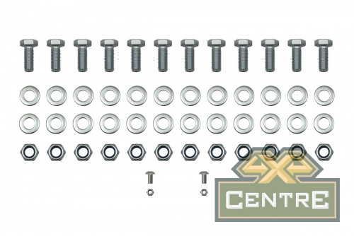 Площадка РИФ под лебёдку в штатный бампер Ford F350