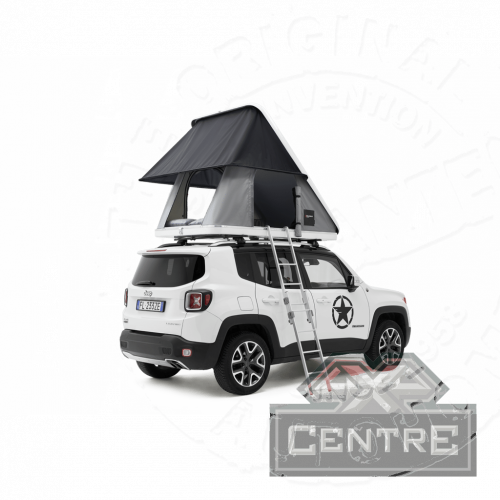 Палатка на крышу автомобиля AUTOHOME COLUMBUS VARIANT X-LARGE, тент серый, лестница 215 мм