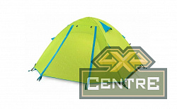 Палатка Naturehike P-Series 2-местная, алюминиевый каркас, зеленый