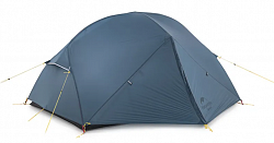 Палатка Naturehike Mongar 2-местная, алюминиевый каркас, сверхлегкая, синий