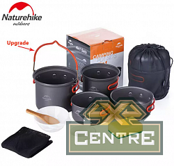 Набор посуды Naturehike туристический 4 в 1 (подвес+3 чашки)