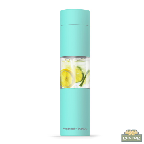 Бутылка FLAVOUR U SEE, 500 мл, бирюзовая