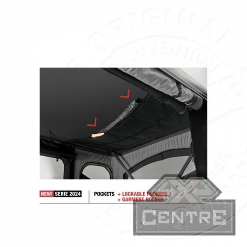 Палатка на крышу автомобиля AUTOHOME MAGGIOLINA GRAND TOUR LARGE 360 BLACK STORM, чёрный тент